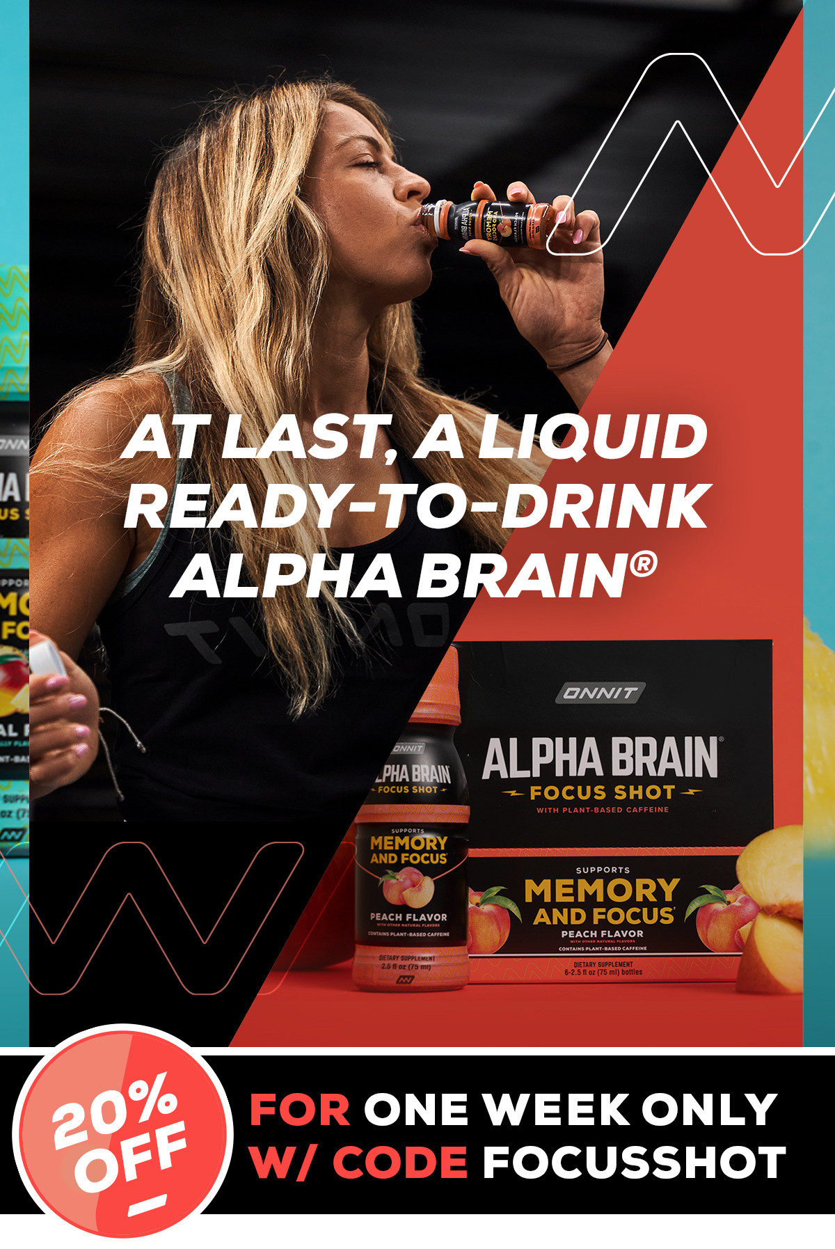 Alpha BRAIN® Focus Shot - Code FOCUSSHOT