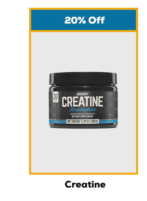 20% Off Creatine