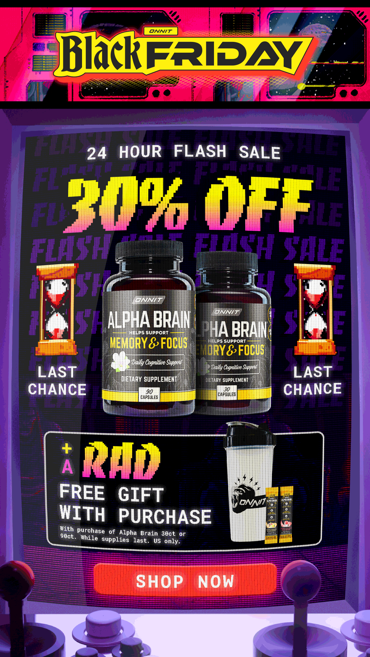 Flash Sale Last Chance Alpha Brain 