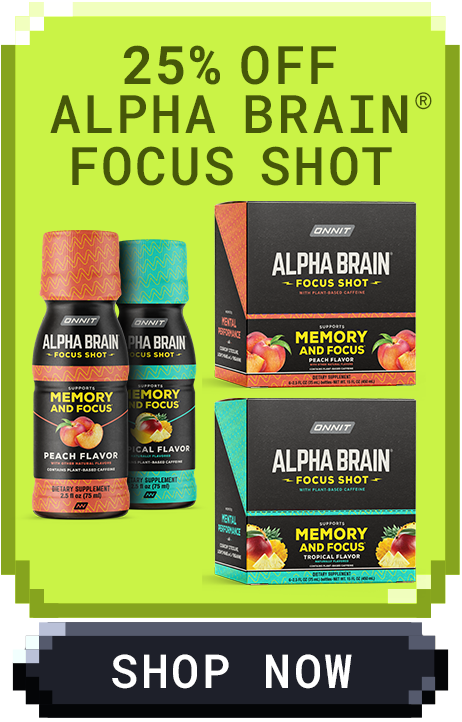 Alpha Brain Focus Shot 