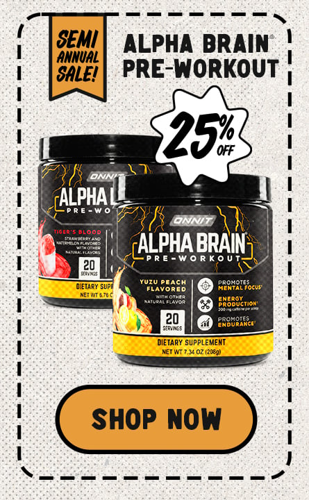 Alpha Brain Pre Workout