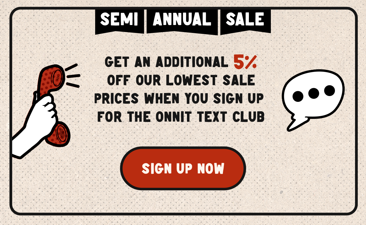 Sign Up for the Onnit Text Club