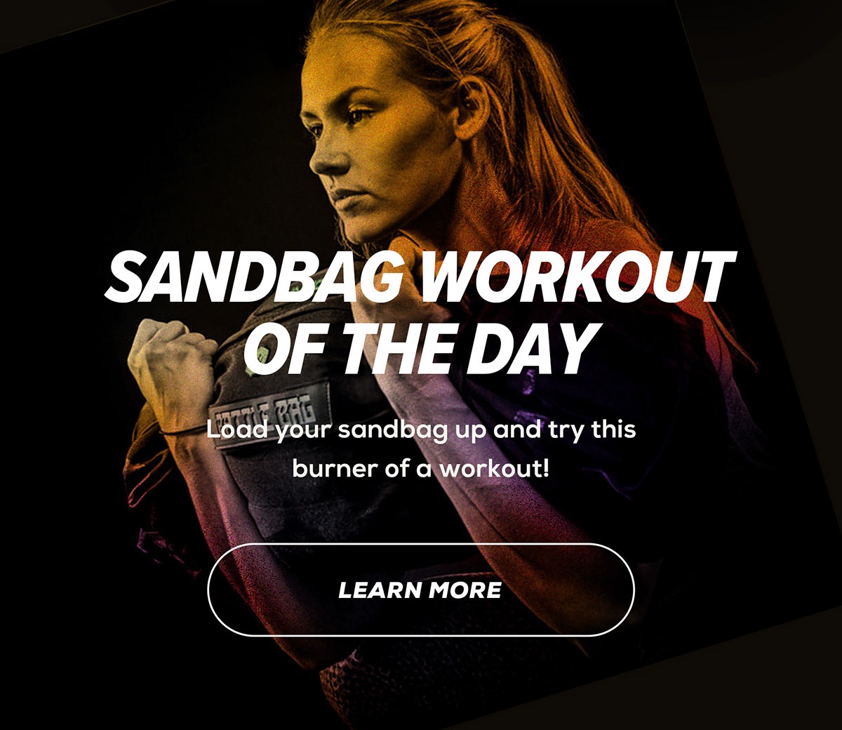 Sandbag Workout of the Day