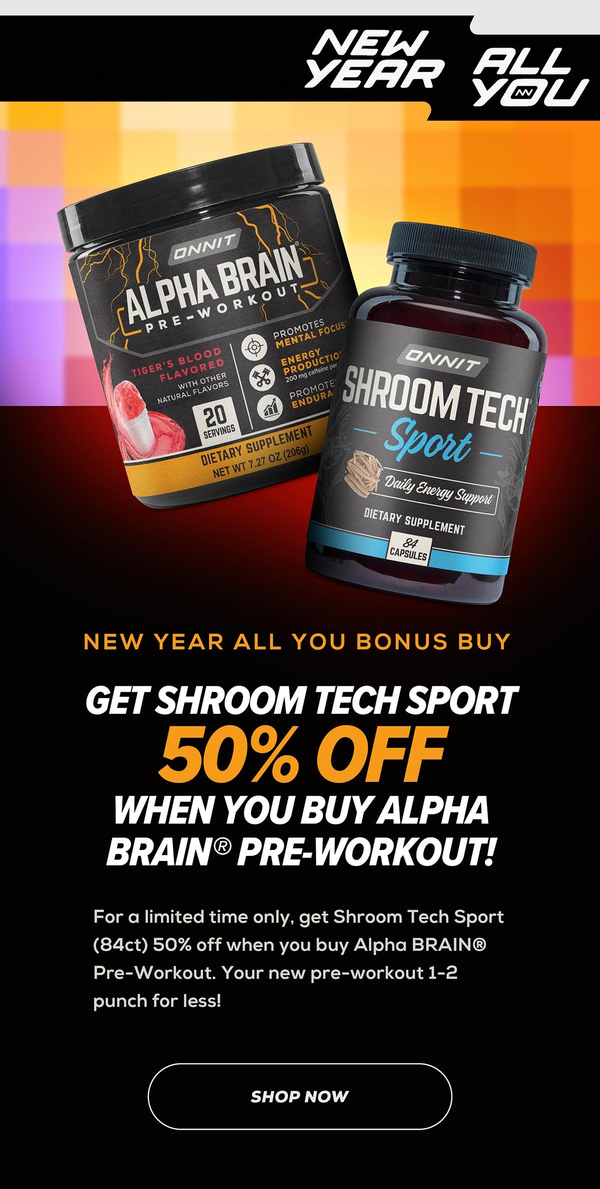 Buy One Get One 50% OFF