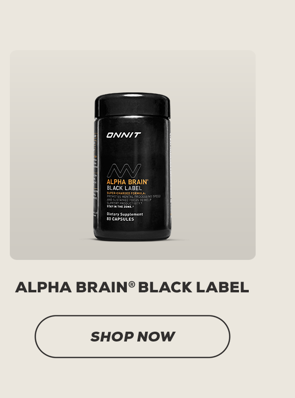 Alpha BRAIN® Black Label