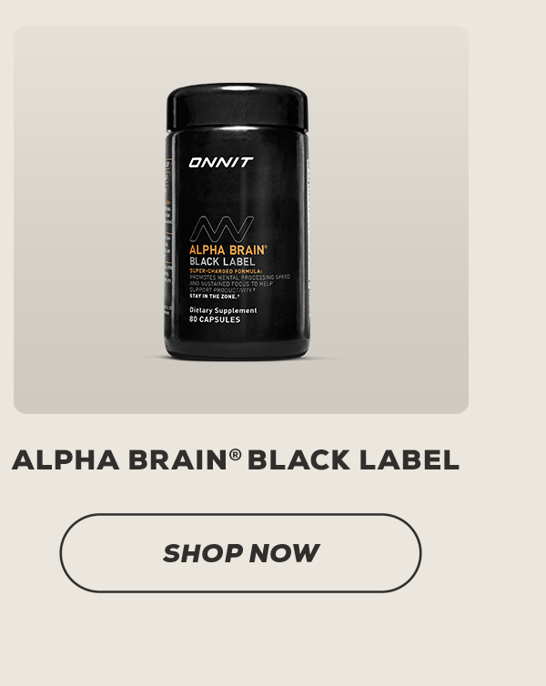 Alpha BRAIN® Black Label