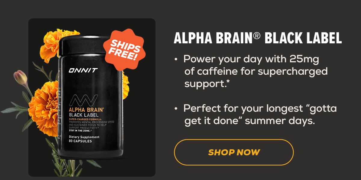 Alpha BRAIN® Black Label
