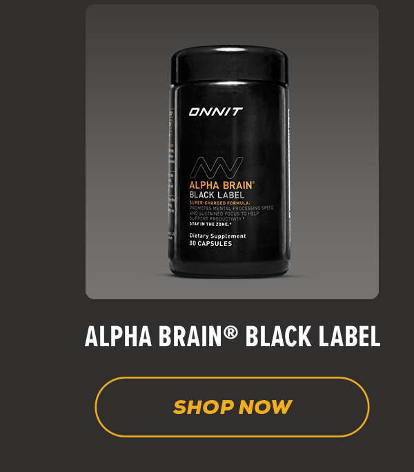Alpha BRAIN® Black Label