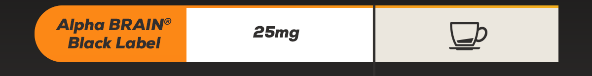 Alpha BRAIN® Black Label