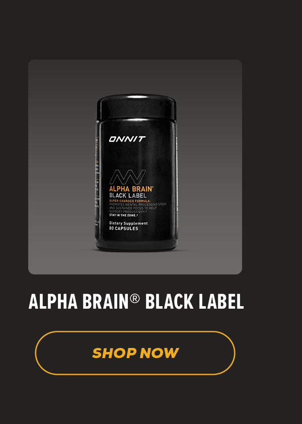 Alpha BRAIN® Black Label
