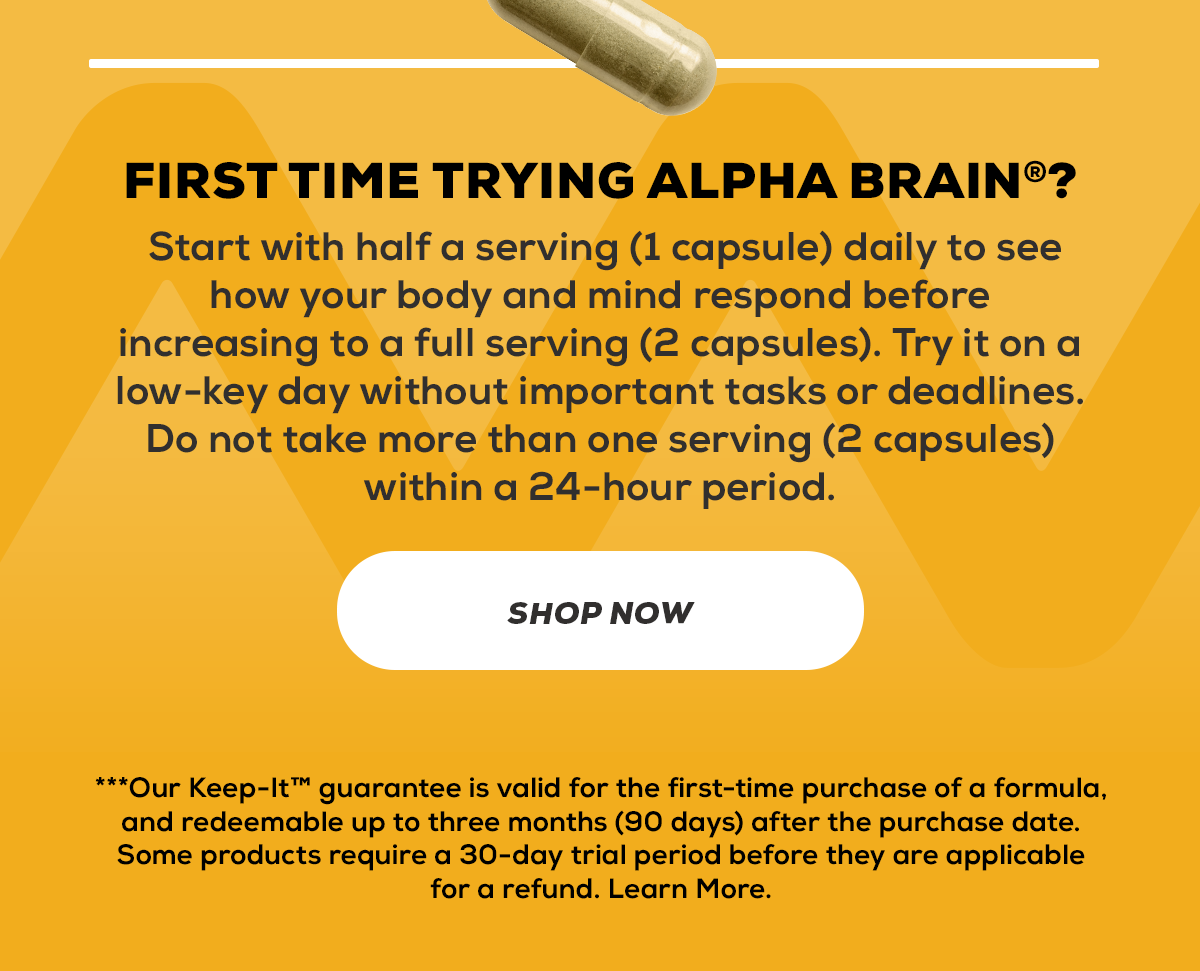Alpha BRAIN®