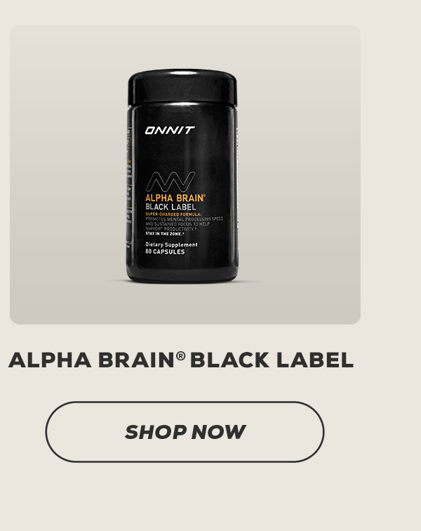 Alpha BRAIN® Black Label