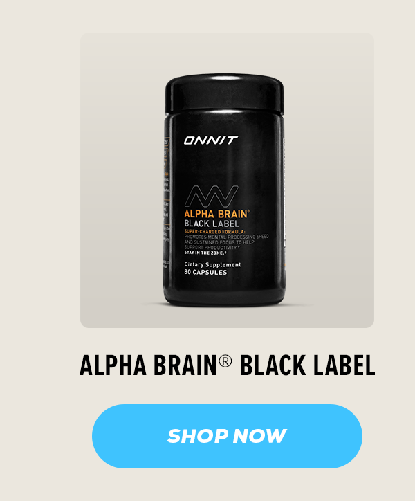 Alpha BRAIN® Black Label