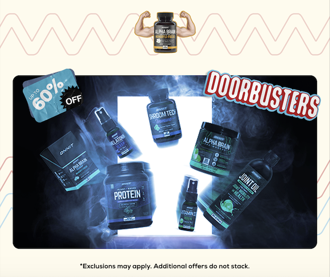 60% Off Doorbusters