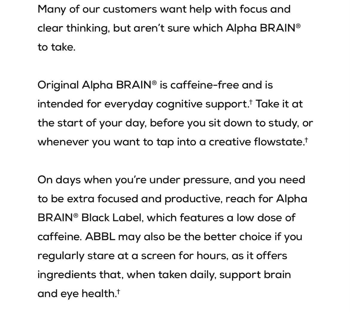 Alpha Brain save 25%