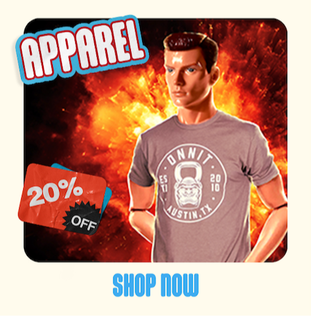 Apparel 20% off