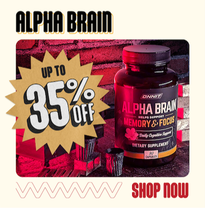 BFCM Alpha Brain Shop Now