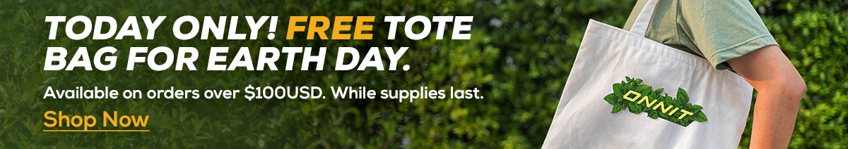 Today Only! FREE TOTE BAG for Earth Day. 