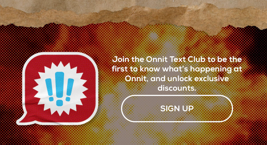 Join Onnit Text Club