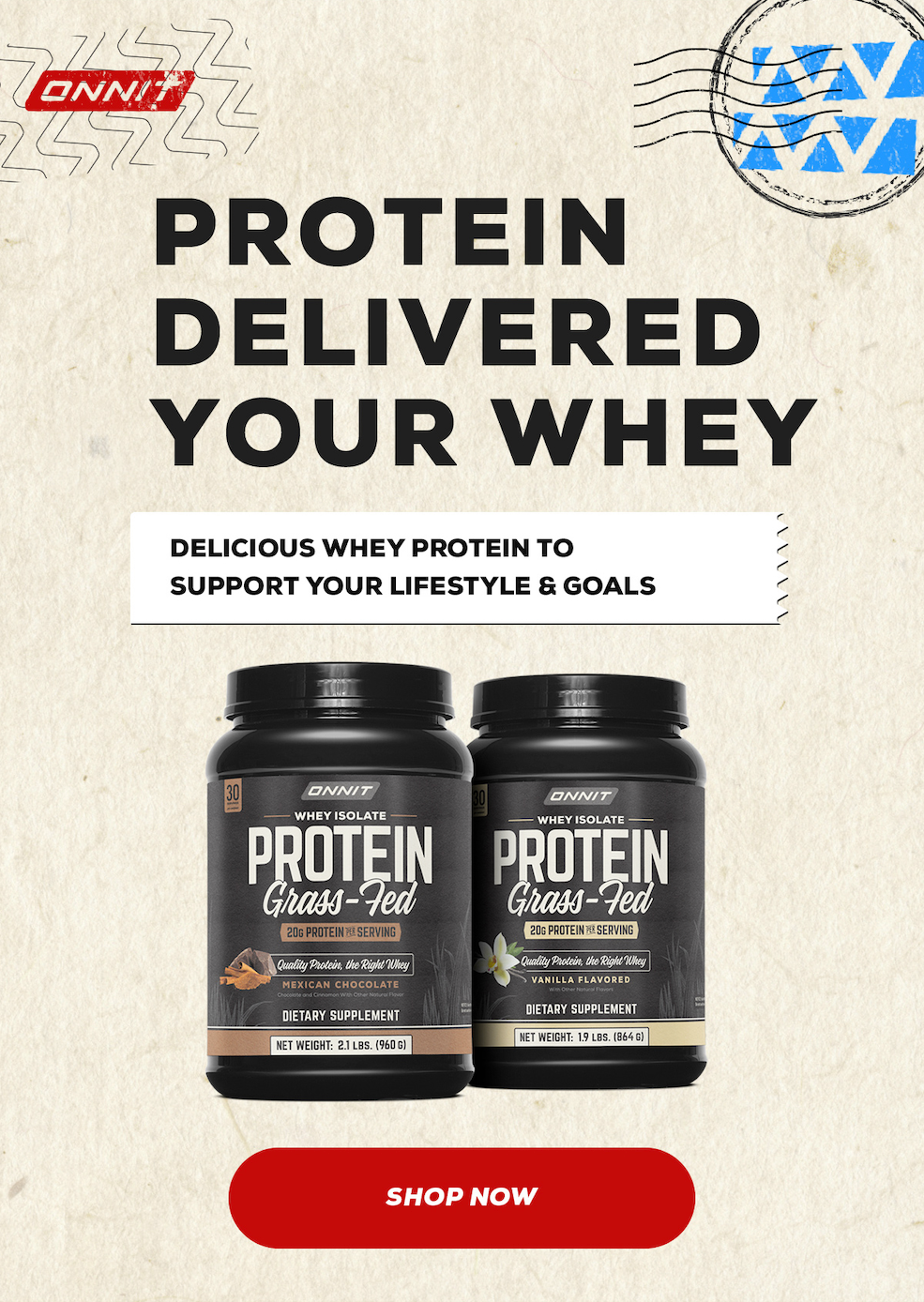 Protein Delivered Your Whey