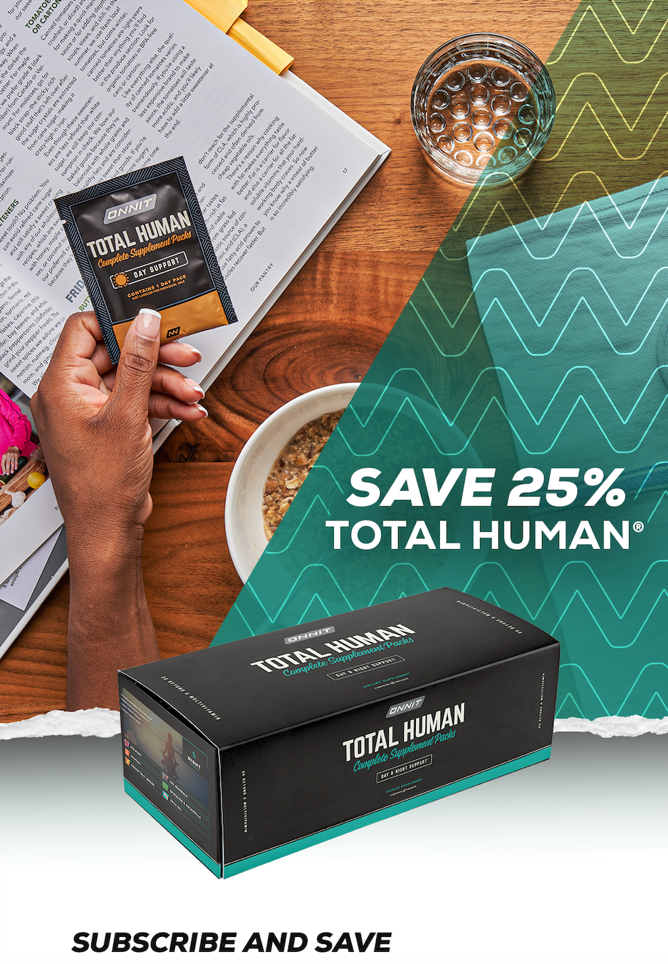 SAVE 25% ON TOTAL HUMAN