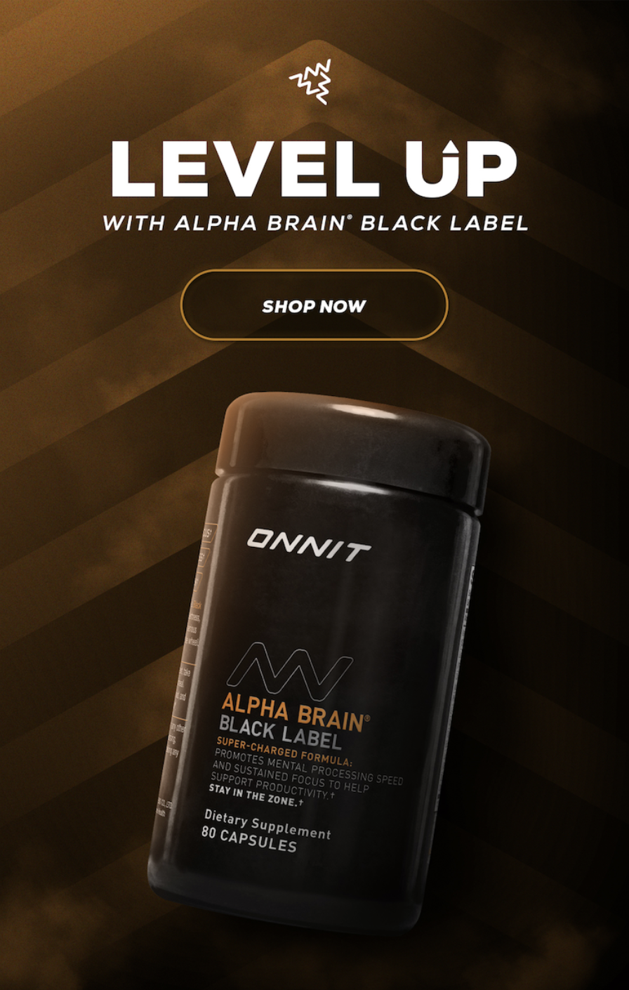 Shop Alpha Brain Black