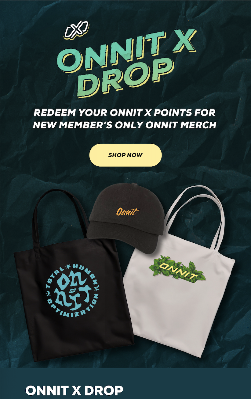 Onnit X Drop