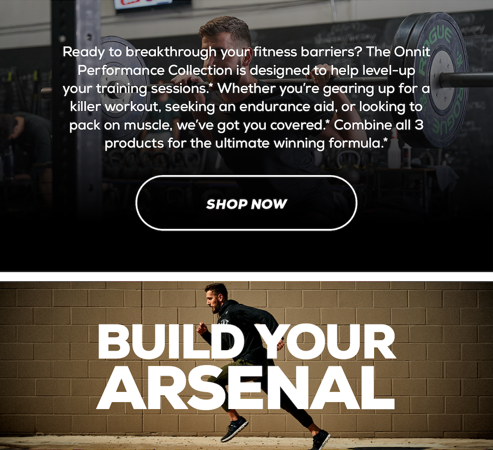 BUILD YOUR ARSENAL 