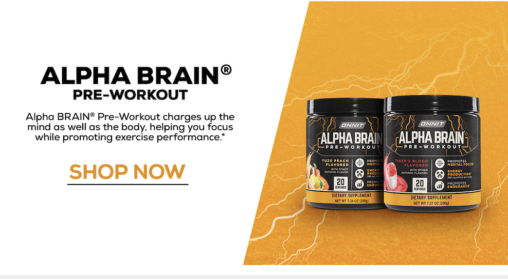 Alpha Brain Pre-Workout