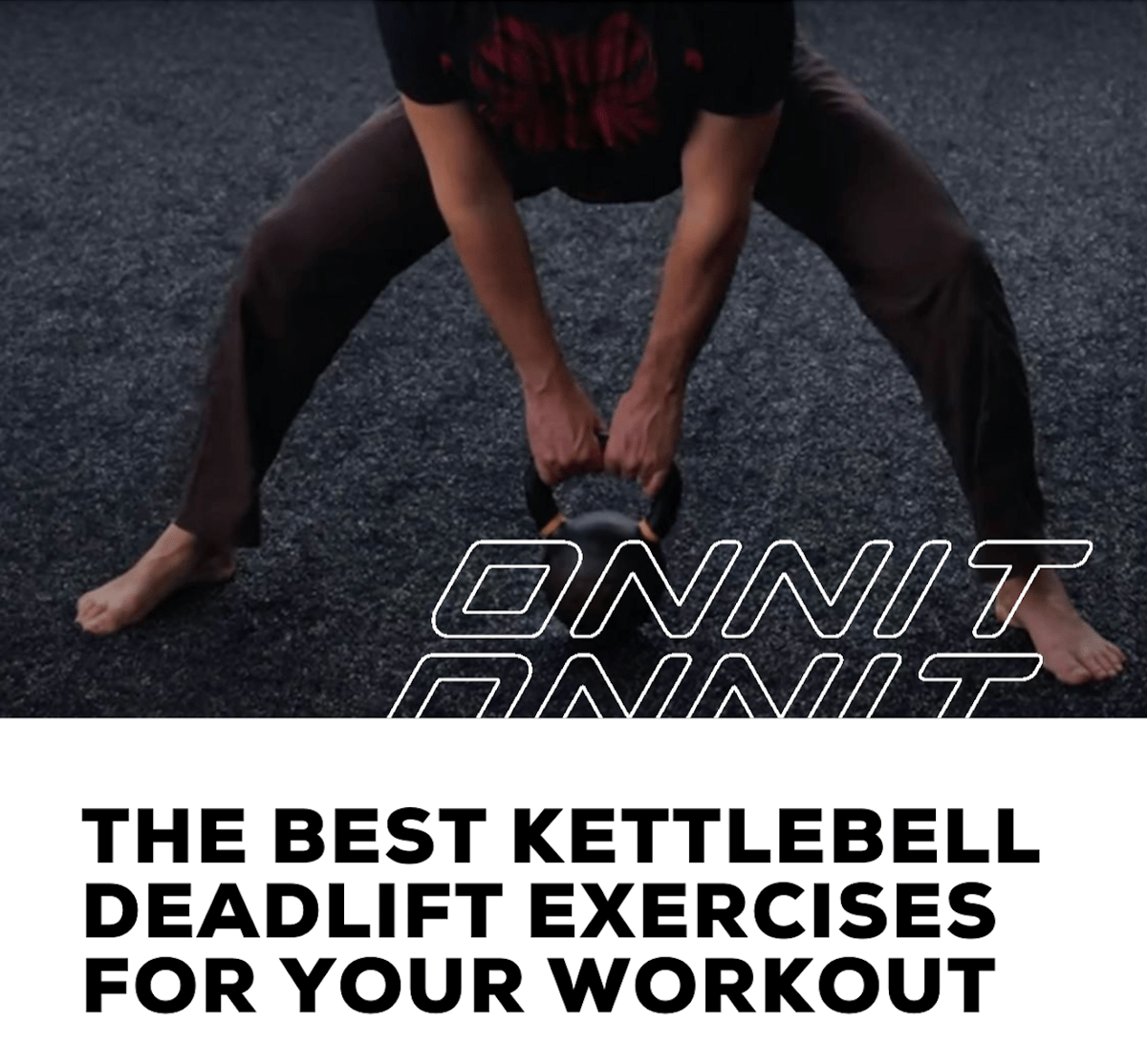 Kettle bell deadlift