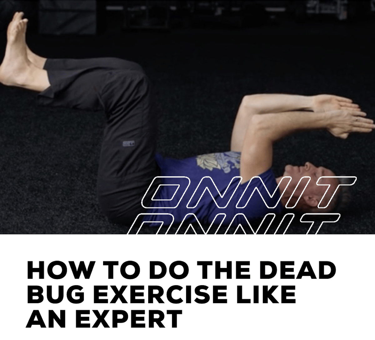 Deadbug exercise