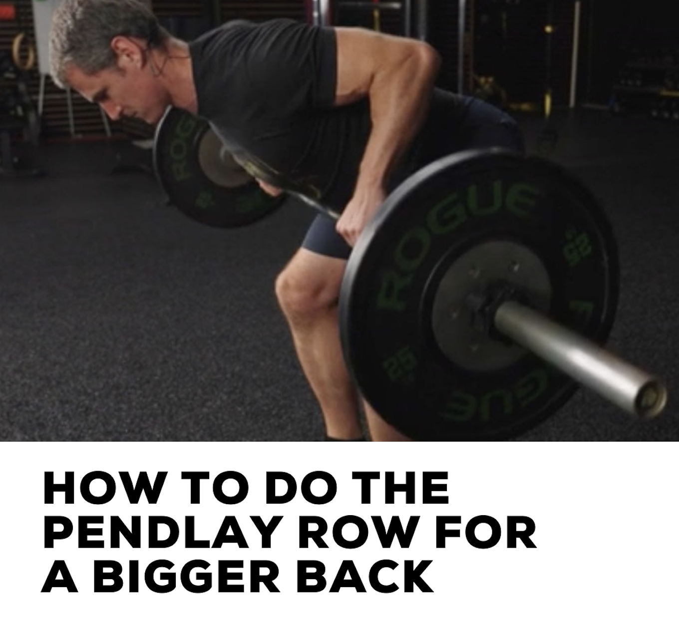 How to do the pendlay row for a bigger back