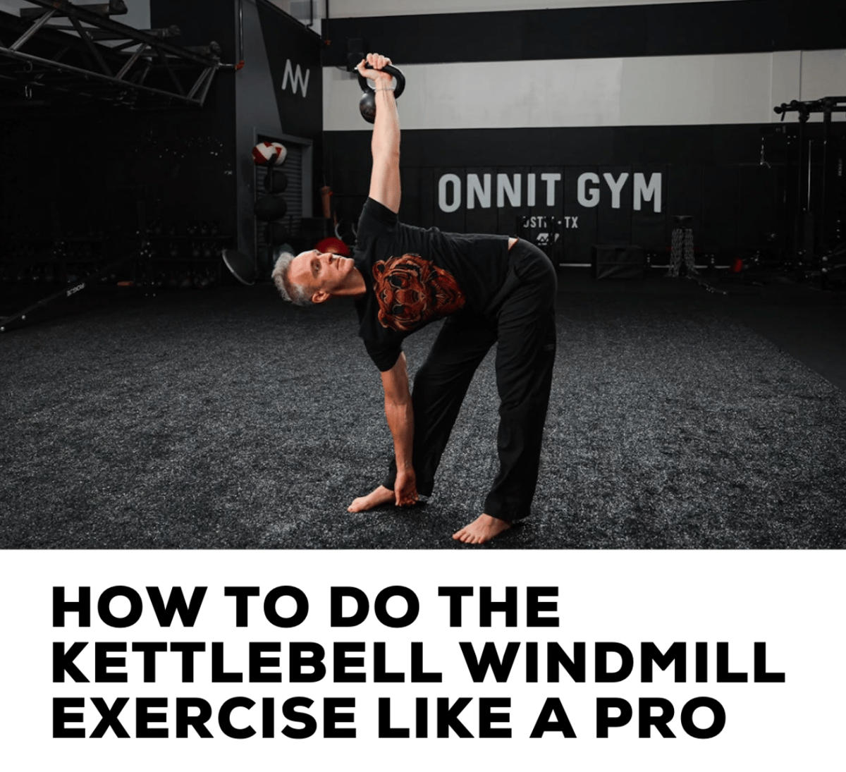 How to do the kettlebell windmill exercise like a pro