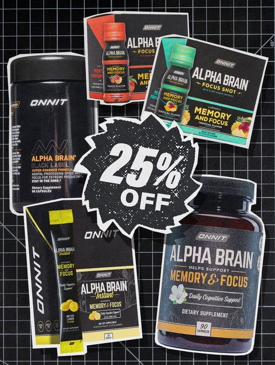 TOP - Alpha Brain 25off