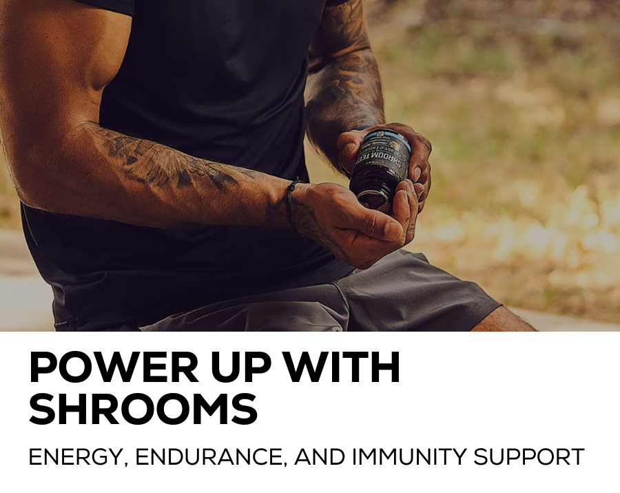 Power up with shrooms