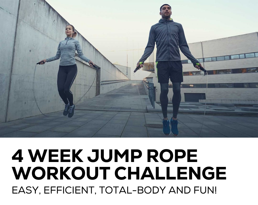 4-Week Jump Rope Workout Challenge