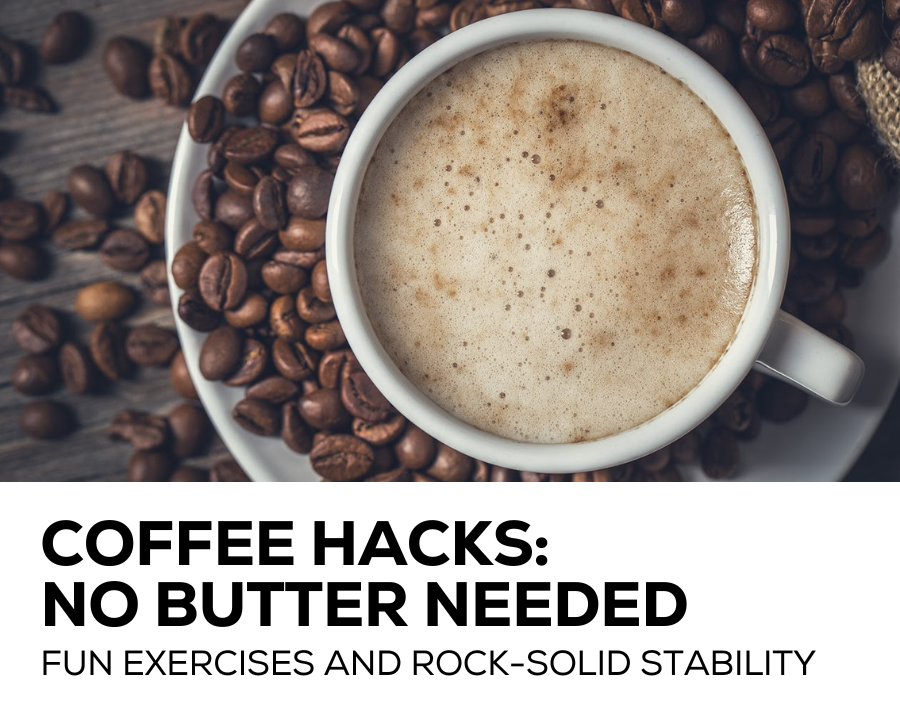 Coffee hacks: No butter needed.