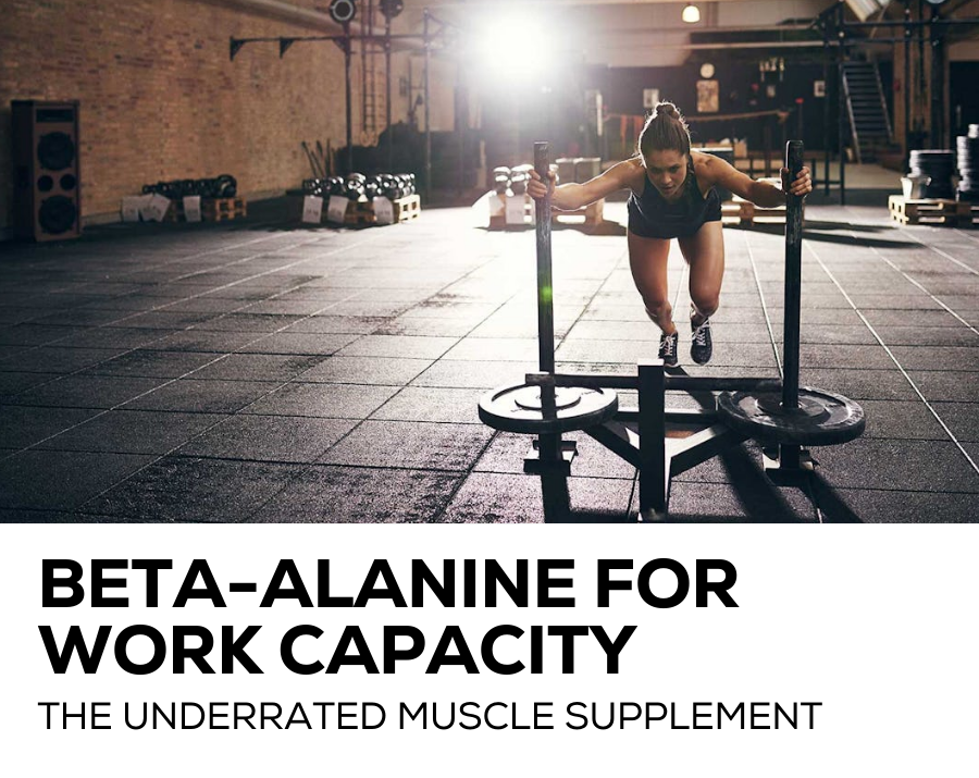 Beta-alanine for work capacity
