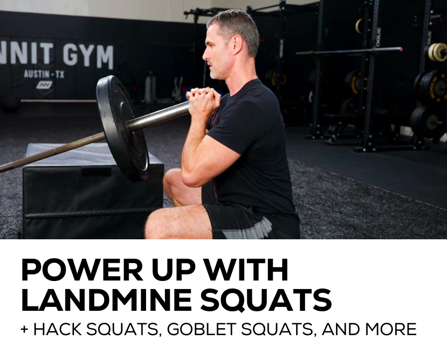 Power Up with Landmine Squats