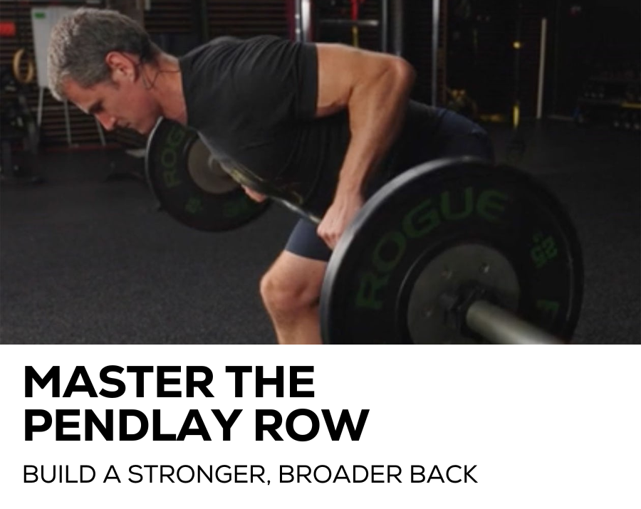 master the pendlay row
