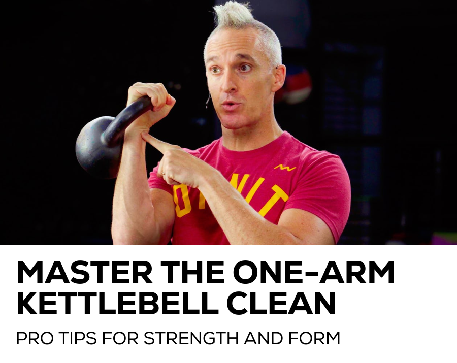 Master the one-arm kettlebell clean