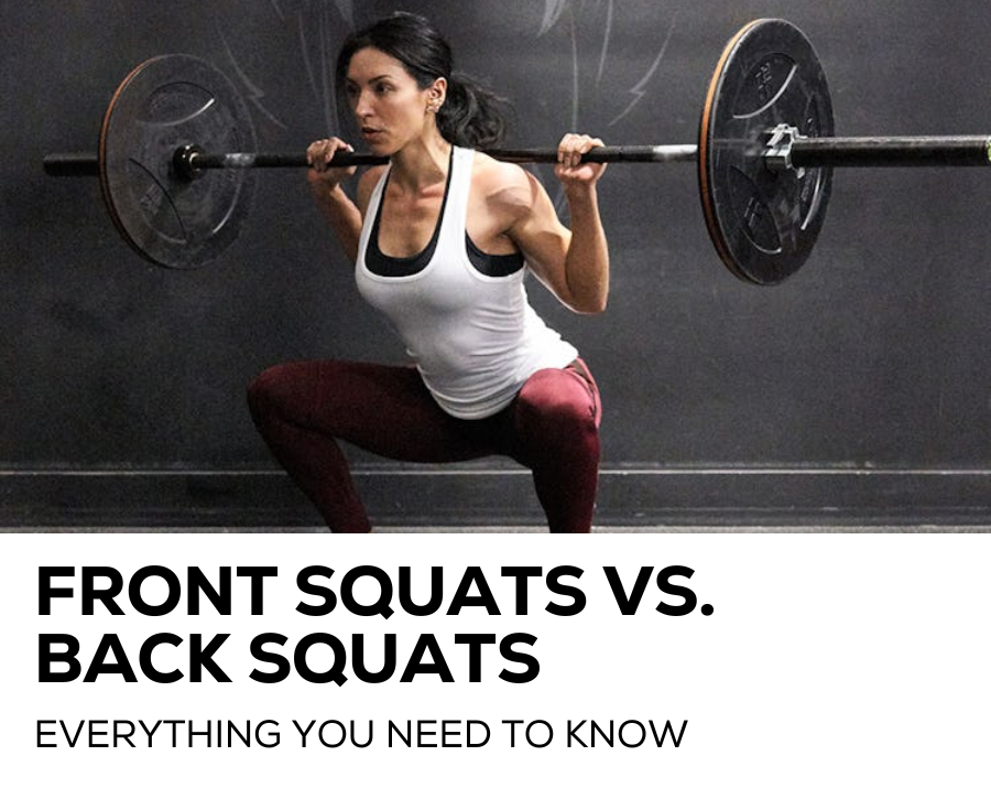 Front squats vs. back squats