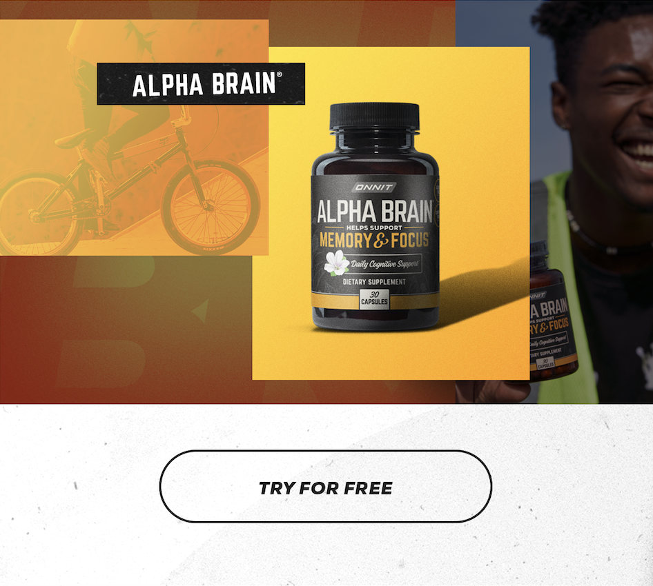 Try For Free Alpha Brain